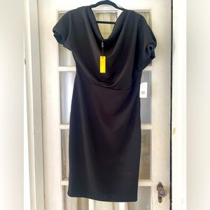 NWT black, L, Alexia Admor “Olivia” dress. Currently listed on website for $80